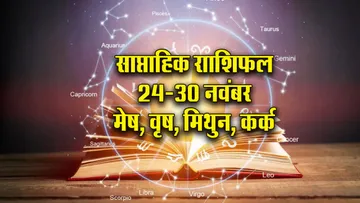 Weekly-Horoscope-24-30-Nov-2025- Mesh Vrash Mithun Kark  saptahik-rashifal