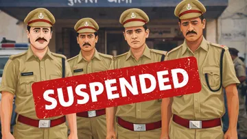 _kanpur-police-action-on-bjp-complaint-daroga-constable-removed hindi zxc