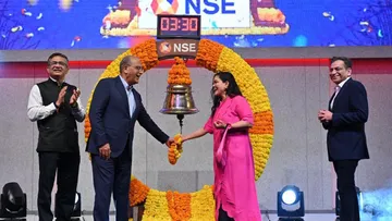 (L-R) Ashish Chauhan, Aroon Purie, Kalli Purie and Dinesh Bhatia