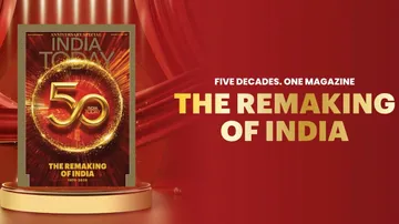 india today at 50 anniversary issue