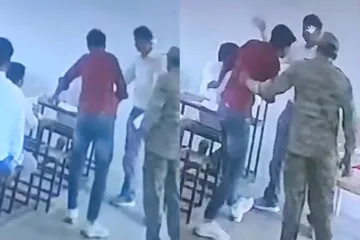 MP Viral Video IAS Officer Slaps Student Over Cheating Allegations