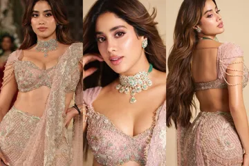 Janhvi Kapoor Channels Inner Param Sundari At ICW 2025