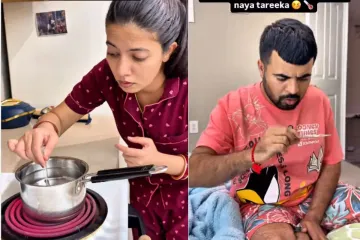 Wife pretends to have fever