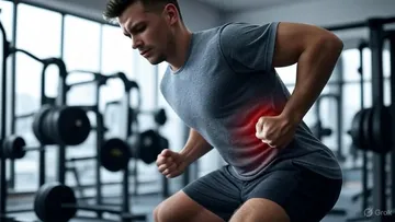 Gym Lifestyle: জিমে ওয়ার্কআউট করা এক তরুণ। 