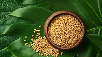 Fenugreek for hair color: মেথি দিয়ে চুলের রং। 