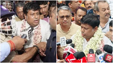 কসবা গণধর্ষণ, সুকান্ত মজুমদার গ্রেফতার, BJP পশ্চিমবঙ্গ প্রতিবাদ, লালবাজার লকআপ, Kasba Law College rape, SIT তদন্ত কসবা, Kolkata police action, Sukanta Majumdar arrest, কসবা ধর্ষণ প্রতিবাদ, রাজ্য রাজনীতি সংবাদ