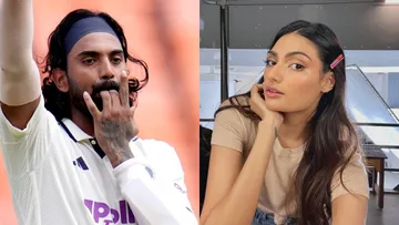 KL Rahul and AthiKL Rahul and Athiya Shettyya Shetty