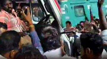 ambulance attack aiadmk