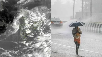 Rain heavy weather report