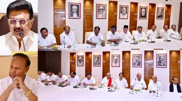 Stalin dmk alliance leaders