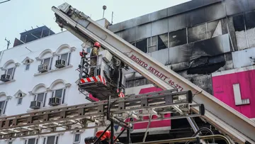 Karol Bagh Fire Vishal Mega Mart