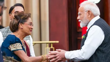 Trinidad and Tobago Narendra Modi Kamla Persad-Bissessar