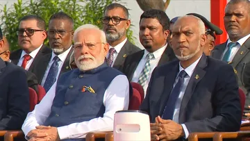 Narendra Modi Maldives Independence Day Mohamed Muizzu