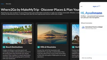 MakeMyTrip AI Myra