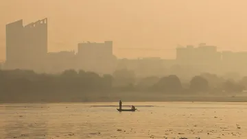 Delhi Weather Delhi AQI Delhi Air Quality Index in Delhi Pollution Yamuna Pollution