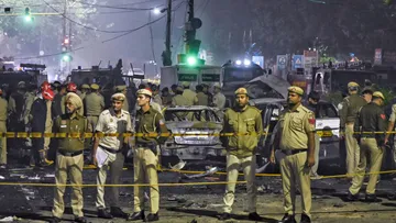 Delhi Blast Red Fort Blast Chandni Chowk Delhi Police