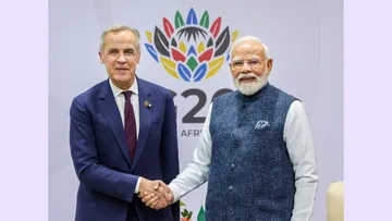 Narendra Modi Mark Carney