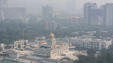 Bangla Sahib Gurudwara Delhi Pollution Air Quality Air Pollution AQI