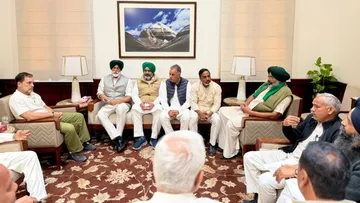 Rahul Gandhi Farmers Protest