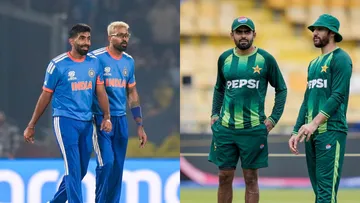 India vs Pakistan Jasprit Bumrah Hardik Pandya Babar Azam Salman Ali Agha