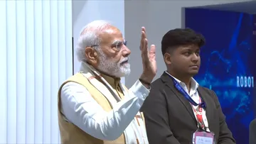 Narendra Modi India AI Impact Expo Bharat Mandapam