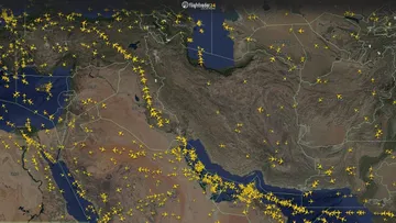 Iran Iraq Airspace Closed