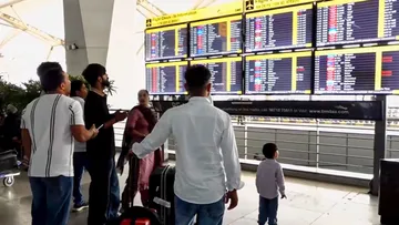 Iran Israel conflict Flight cancellation in Delhi Airport