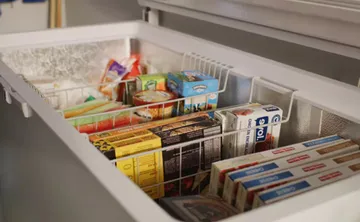 Vertical Deep Freezer