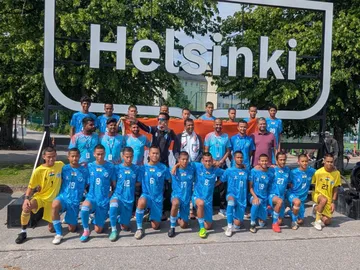 Minerva Academy FC team (Image: Minerva media)
