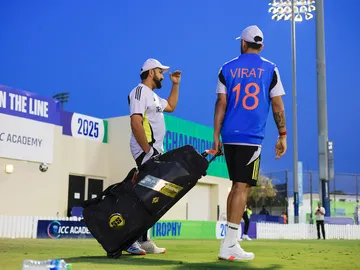 Rohit Sharma and Virat Kohli (Photo/ANI)