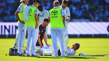 major update on England captain Ben Stokes who suffered groin injury on the day one