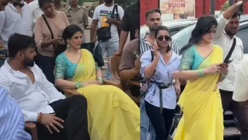 Pawan Singh video leaked with salman khan actress Zareen Khan on social media