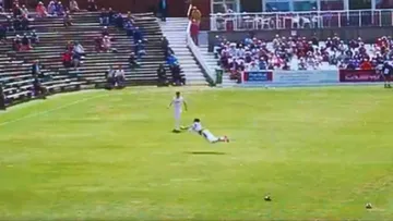 James wharton takes catch of the century against sussex video goes viral on social media