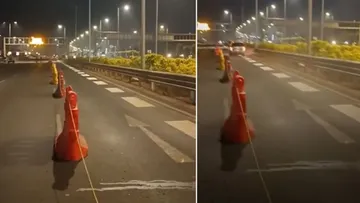 India First Melody road in Mumbai Jai Ho Song