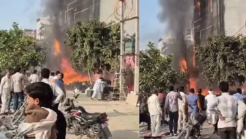 Vrindavan Fire Brokeout