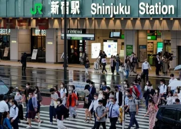 People aged 65 years or elder accounts for 29.4 per cent of Japan's total population