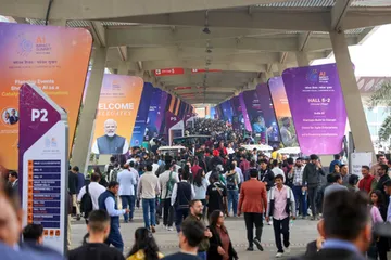 New Delhi: AI Impact Summit at Bharat Mandapam