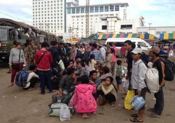 (130614) Thailand has sent an estimated 40,000 illegal Cambodian migrant workers back to Cambodia