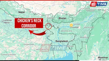 India's Siliguri Corridor also called the Chicken's Neck Corridor