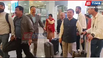 An ECI team landed in Guwahati ahead of Assam elections
