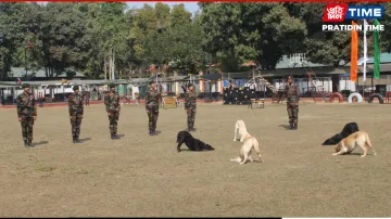 At Jorhat Training Centre, Assam Rifles Showcases its K9 Capabilities