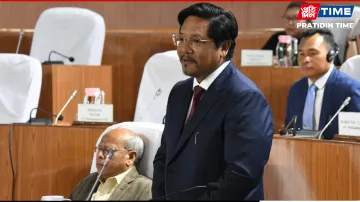 Meghalay chief minister Conrad Sangma spoke in the assembly on the coal mine blast incident