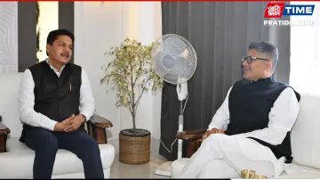 Assam minister Pijush Hazarika met with Bhupen Borah today in Guwahati