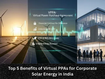 Top 5 Benefits of Virtual PPAs for Corporate Solar Energy in India