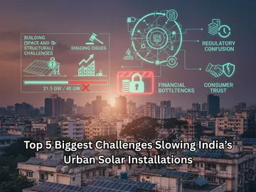 Top 5 Biggest Challenges Slowing India’s Urban Solar Installations