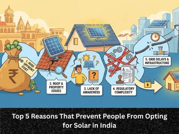Top 5 Reasons That Prevent People From Opting for Solar in India