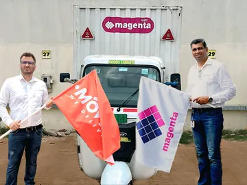 Magenta Mobility Partners with MOVER to Power Sustainable Last-Mile Deliveries Across India