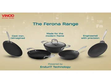 Vinod Cookware Launches Ferona Lightweight Cast Iron Cookware