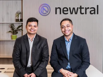 Avi Chudasama (Left) and Anuraag Paul (Right) - Founders of Newtral