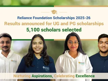 Reliance Foundation Awards 5,000 UG And 100 PG Scholarships